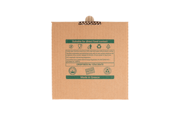 ΚΟΥΤΙ BURGER 2Φ ΚΡΑΦΤ PLASTIC FREE DELIVERY TAKE AWAY ΨΗΤΟΠΩΛΕΙΟΥ